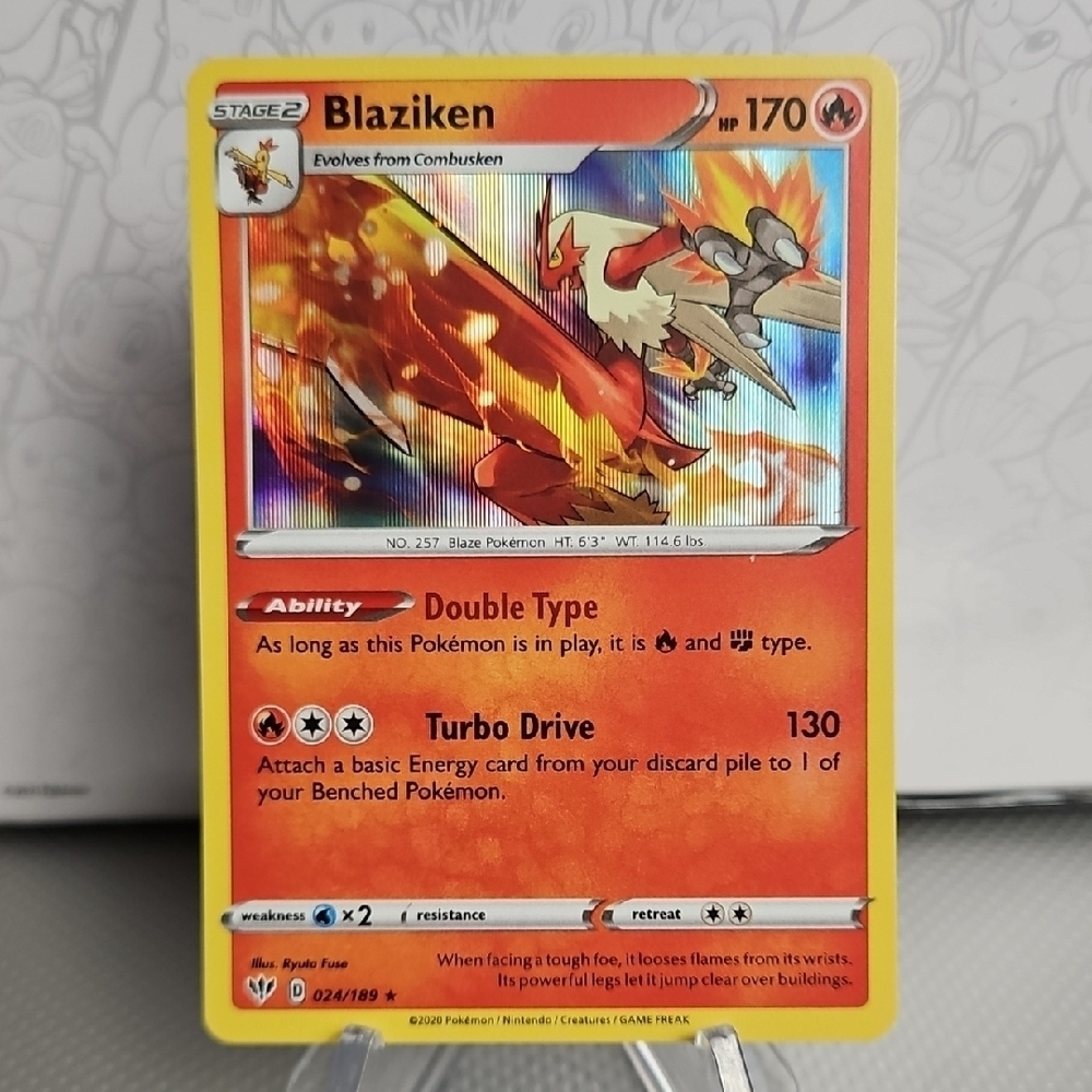 Blaziken 024/189 Pokemon TCG Holo Rare